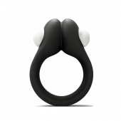 Черное эрекционное кольцо Zippy Vibrating Ring With Bullet - Adrien Lastic - в Черкесске купить с доставкой