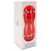 Двусторонний мастурбатор в колбе Cleo - вагина и ротик - Boys of Toys - в Черкесске купить с доставкой