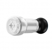 Набор PowerBlow   Feel Pocket Stroker Crystal: мастурбатор и интерактивная насадка - Kiiroo - в Черкесске купить с доставкой