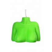 Зеленая сувенирная свеча «Женский силуэт» - Pecado - купить с доставкой в Черкесске