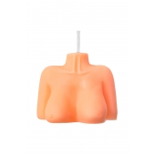 Оранжевая сувенирная свеча «Женский силуэт» - Pecado - купить с доставкой в Черкесске