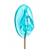 Леденец в форме вагины со вкусом блю кюрасао - 50 гр. - Sosuчki - купить с доставкой в Черкесске