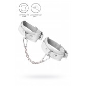 Белые мини-оковы со скруглёнными углами - Pecado - купить с доставкой в Черкесске