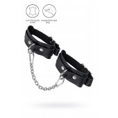 Черные мини-оковы со скруглёнными углами - Pecado - купить с доставкой в Черкесске