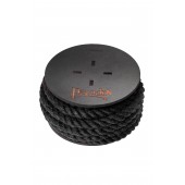 Черная веревка для шибари на катушке - 5 м. - Pecado - купить с доставкой в Черкесске