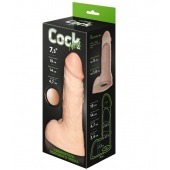 Телесный фаллоудлинитель с мошонкой Cock Next - 19 см. - LOVETOY (А-Полимер) - в Черкесске купить с доставкой