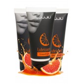 Набор из 3 съедобных лубрикантов JUJU со вкусом грейпфрута - JuJu - купить с доставкой в Черкесске