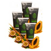 Набор из 5 съедобных лубрикантов JUJU со вкусом тропических фруктов - JuJu - купить с доставкой в Черкесске