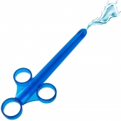 Синий шприц для введения лубриканта XL Lubricant Launcher - XR Brands - купить с доставкой в Черкесске