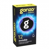Супертонкие презервативы Ganzo Invisible - 12 шт. - Ganzo - купить с доставкой в Черкесске
