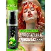 Съедобная смазка на водной основе с ароматом фейхоа - 60 гр. - Биоритм - купить с доставкой в Черкесске