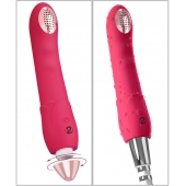 Малиновая насадка на душ с вибрацией Showers to orgasm - 20,1 см. - Orion - купить с доставкой в Черкесске