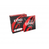 Презервативы с ароматом колы Expert Cola - 3 шт. - Expert - купить с доставкой в Черкесске