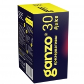 Ароматизированные презервативы Ganzo Juice - 30 шт. - Ganzo - купить с доставкой в Черкесске