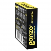 Супертонкие презервативы Ganzo Invisible - 15 шт. - Ganzo - купить с доставкой в Черкесске