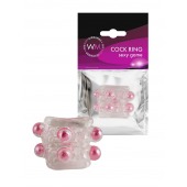 Прозрачная насадка на пенис с цветными шариками - Erowoman-Eroman - в Черкесске купить с доставкой