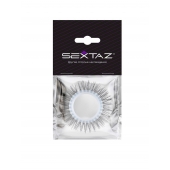 Круглое эрекционное кольцо с длинными «ресничками» - Sextaz - в Черкесске купить с доставкой