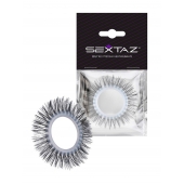 Круглое эрекционное кольцо с длинными «ресничками» - Sextaz - в Черкесске купить с доставкой