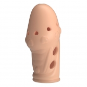 Телесная насадка на пенис Booker - 8 см. - Baile - в Черкесске купить с доставкой