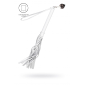 Белая кожаная плеть - 50 см. - Pecado - купить с доставкой в Черкесске