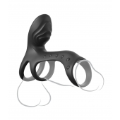 Черная насадка на пенис Ultimate Couples Cage Pro - Pipedream - в Черкесске купить с доставкой