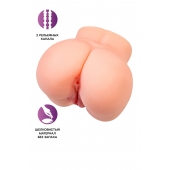 Реалистичный мастурбатор в форме попки с двумя любовными входами - No Name - в Черкесске купить с доставкой