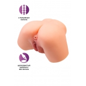 Телесный реалистичный мастурбатор-полуторс с 2 любовными входами - No Name - в Черкесске купить с доставкой