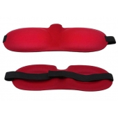 Красная глухая маска на резинке - Sitabella - купить с доставкой в Черкесске