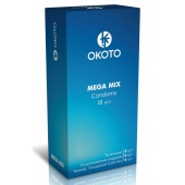 Презервативы OKOTO Mega Mix - 18 шт. - Sitabella - купить с доставкой в Черкесске