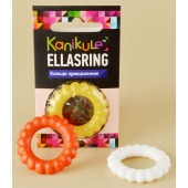 Цветное рельефное эрекционное кольцо Ellasring - Sitabella - в Черкесске купить с доставкой