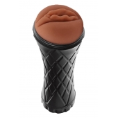 Коричневый мастурбатор-вагина Marly - Dream Toys - в Черкесске купить с доставкой