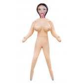 Телесная надувная секс-кукла с пышным бюстом - NMC - в Черкесске купить с доставкой