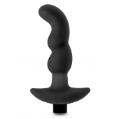 Черный вибромассажер простаты Prostate Massager 03 - 15,2 см. - Blush Novelties - в Черкесске купить с доставкой