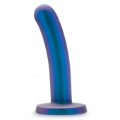 Синяя насадка с гладкой поверхностью Surrender 5.75 Inch Intermediate Pegging Dildo - 14,6 см. - Blush Novelties - купить с доставкой в Черкесске