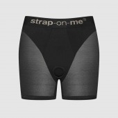 Трусики-шорты для фиксации насадок Strap-on-me Harness Lingerie Halo - size M - Strap-on-me - купить с доставкой в Черкесске