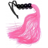 Розовая силиконовая плеть - 35,5 см. - Boys of Toys - купить с доставкой в Черкесске