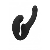 Черный безремневой страпон Share Lite - Fun Factory - купить с доставкой в Черкесске