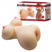 Телесный мастурбатор-торс Fiona - Baile - в Черкесске купить с доставкой