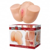 Телесный мастурбатор Olivia с 2 любовными отверстиями - Baile - в Черкесске купить с доставкой