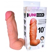 Фаллическая насадка Харнесс UNICOCK 10  - 25 см. - LOVETOY (А-Полимер) - купить с доставкой в Черкесске
