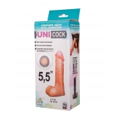 Фаллическая насадка Харнесс UNICOCK 5,5  - 17 см. - LOVETOY (А-Полимер) - купить с доставкой в Черкесске