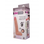 Фаллическая насадка Харнесс UNICOCK 9  - 24 см. - LOVETOY (А-Полимер) - купить с доставкой в Черкесске