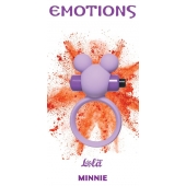 Сиреневое эрекционное виброколечко Emotions Minnie - Lola Games - в Черкесске купить с доставкой