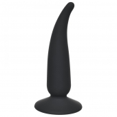 Чёрная анальная пробка P-spot Teazer Black - 12,2 см. - Lola Games - в Черкесске купить с доставкой
