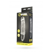 Прозрачная насадка с петлёй для фиксации - 14 см. - ToyFa - в Черкесске купить с доставкой