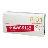 Супер тонкие презервативы Sagami Original 0.01 - 5 шт. - Sagami - купить с доставкой в Черкесске