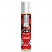 Смазка с ароматом клубники JO Flavored Strawberry Kiss - 30 мл. - System JO - купить с доставкой в Черкесске