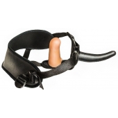 Женский страпон с вагинальной пробкой Woman Strap - 12 см. - LOVETOY (А-Полимер) - купить с доставкой в Черкесске