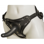 Женский страпон с вагинальной пробкой Woman Strap - 12 см. - LOVETOY (А-Полимер) - купить с доставкой в Черкесске
