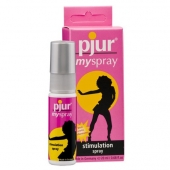 Возбуждающий женский спрей pjur MYSPRAY - 20 мл. - Pjur - купить с доставкой в Черкесске